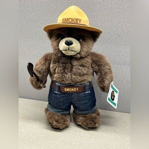 Smokey Bear Vintage 1994 “Only You Can Prevent Forest Fires” Plush w/ Tag
